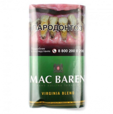 Табак сигаретный MAC BAREN Virginia Blend 40гр